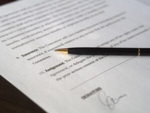 Business contract